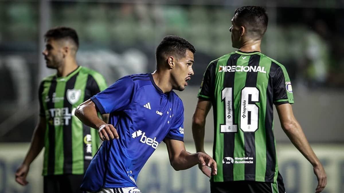 América 2x1 Cruzeiro: veja os gols do clássico pela semifinal do Mineiro