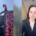 Ônibus da cantora sertaneja Maria Clara tomba em rodovia de Alagoas