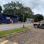 PRF apreendeu 13 ônibus e prendeu 133 pessoas que voltavam de Brasília para Minas após atos de 8 de janeiro