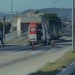 Ônibus do Move atropela pedestre na Avenida Antônio Carlos em BH