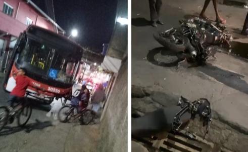 Fotos mostram acidente em Santa Luzia (MG)