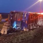 Ônibus tomba e deixa cinco mortos no Distrito Federal 