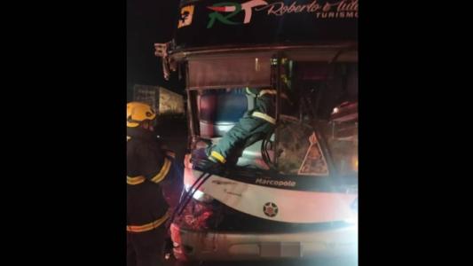 Ônibus trafegava na pista sentindo Bahia