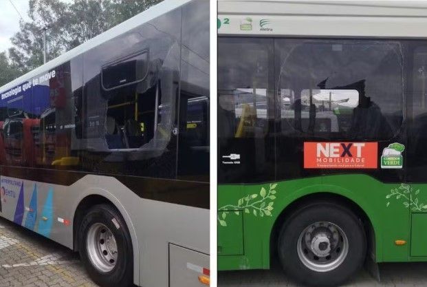 Ônibus depredados: 350 ônibus são atacados em SP; 'desafio' na internet é investigado