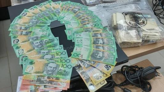 Operação apreendeu dólares australianos