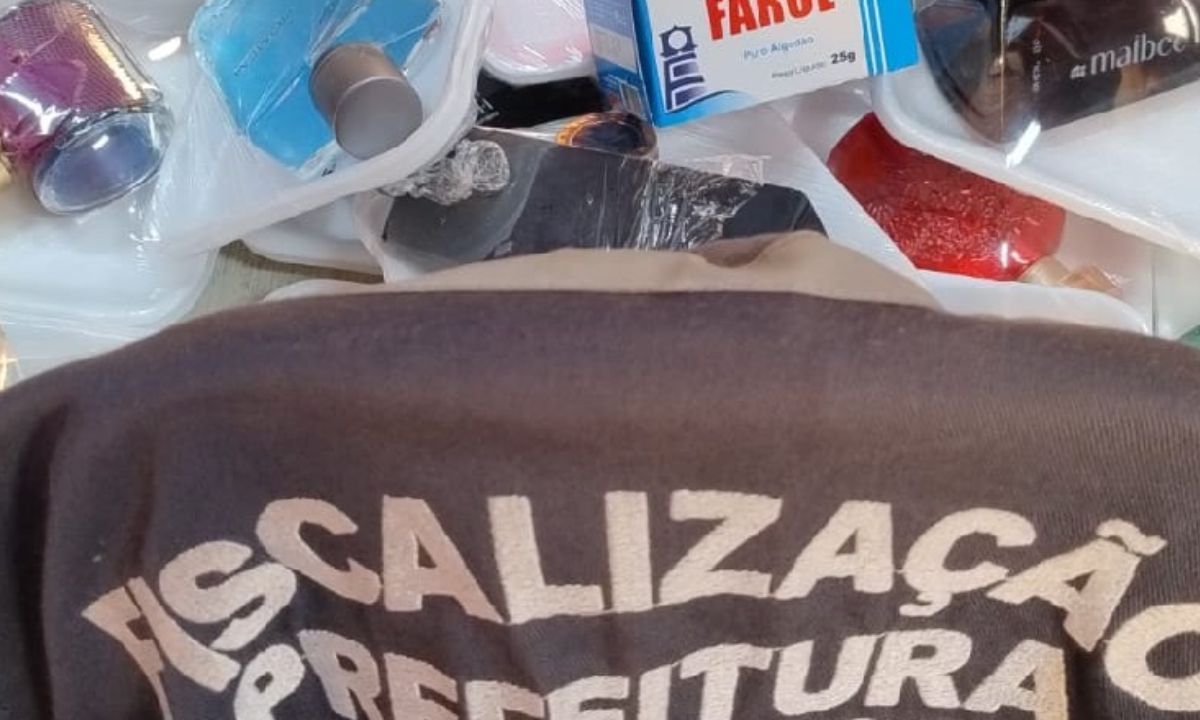 Comércio Legal: operação apreende mais de 480 produtos em Juiz de Fora