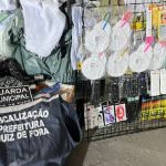 Comércio Legal: operação apreende mais de 940 itens no Centro de Juiz de Fora