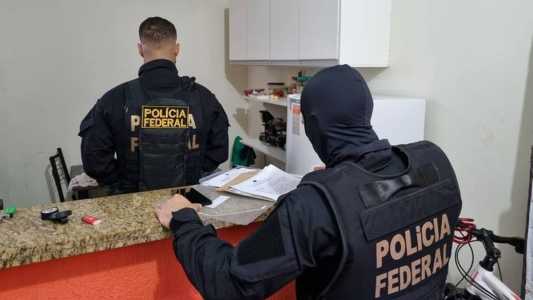 Operação da PF sobre o tráfico internacional de drogas.