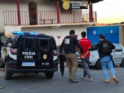 Operação da Polícia Civil prendeu oito membros da facção Primeiro Comando do Veredas (PCV)