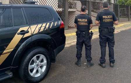 Fotos da ação da Polícia Federal durante a operação Dakovo, contra tráfico de armas
