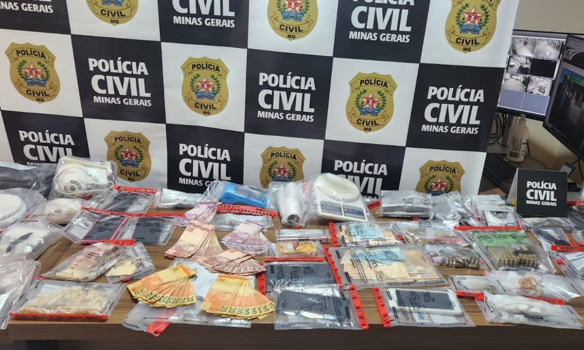 Operação Faetonte: PM e PC atuam para desarticular rede de tráfico de drogas em MG