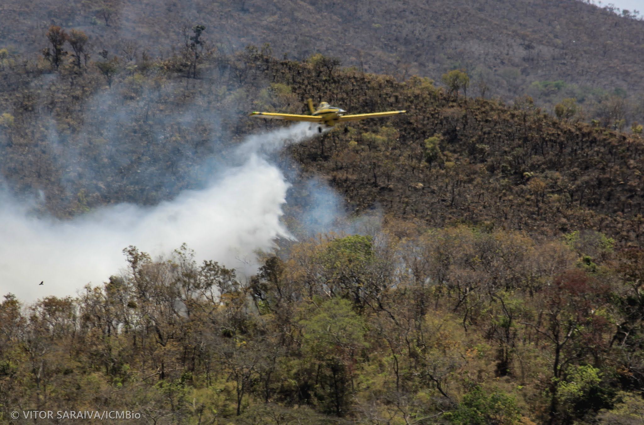 Incêndio na Chapada dos Veadeiros, em Goiás, está praticamente controlado, diz ICMBio