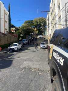 Policiais civis na operação Leviatã