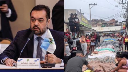 Operação mais letal do Rio: governador diz que ação foi um sucesso e vítimas são policiais