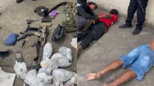 Operação no Rio tem 12 presos e apreensão de armas e drogas contra o Comando Vermelho