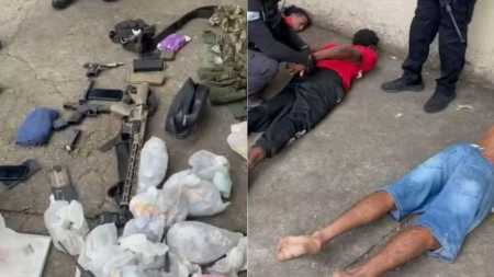 Operação no Rio tem 12 presos e apreensão de armas e drogas contra o Comando Vermelho
