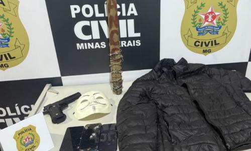 Itens apreendidos na operação V de Vingança