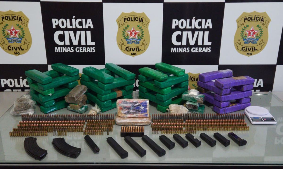 Mais de 500 munições são apreendidas na Operação Veneer em Ubá (MG)