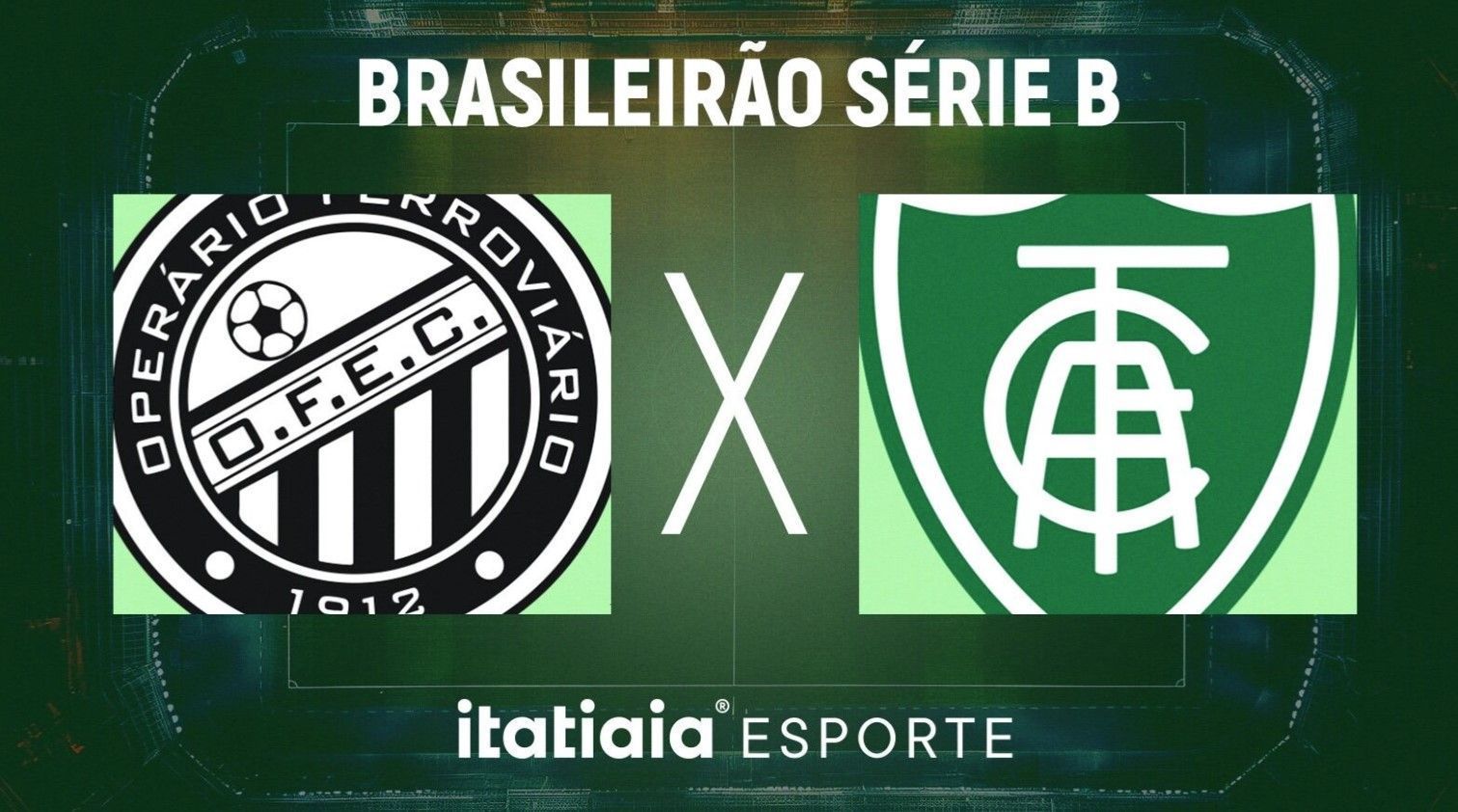 Horário e onde assistir ao vivo Operário-PR x América, pela Série B