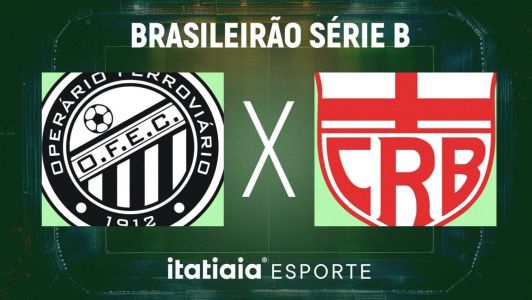 Operário-PR x CRB, pela Série B