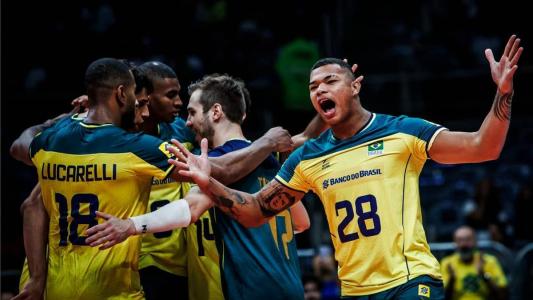 Oposto Darlan brilha, e Seleção Brasileira vence no Pré-Olímpico