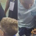 Vídeo: cruzeirense mirim ora por Dudu e Hulk, estrelas de Atlético e Cruzeiro