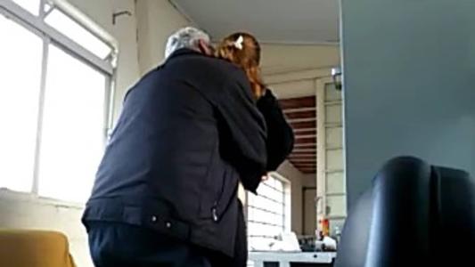 Os casal gravou a ação e teve o vídeo vazado na internet
