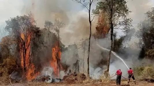 Os incêndios começaram na terça-feira (8), o que deixou em perigo residências, empresas e serviços públicos