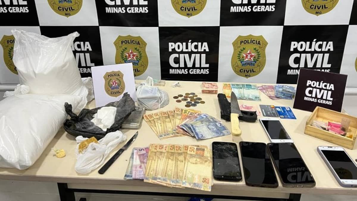 Seis pessoas são presas suspeitas por tráfico de drogas na Zona da Mata mineira