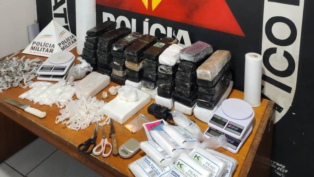 Dois homens são presos e drogas foram apreendidas na região Norte de BH 