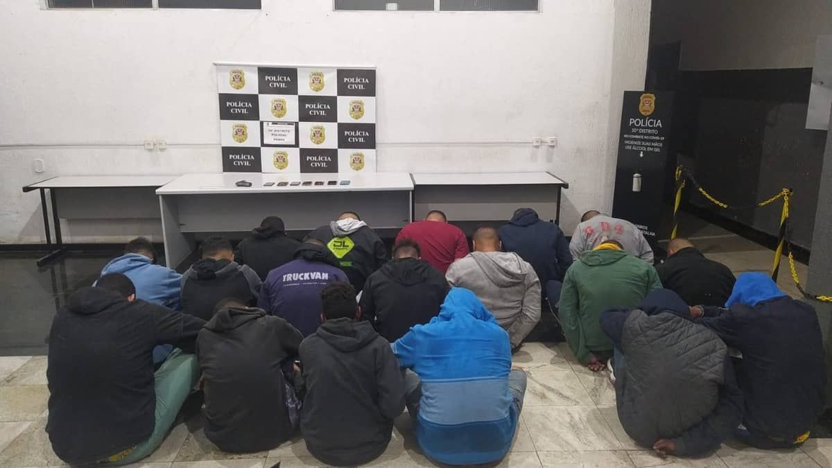 Polícia prende 19 suspeitos de invadir transportadora em SP