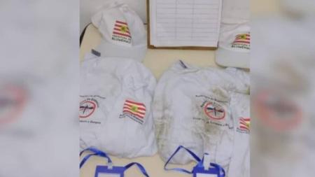 Os suspeitos usaram uniformes idênticos ao da Prefeitura de Blumenau