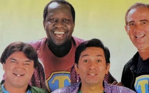 Integrantes do grupo Os Trapalhões