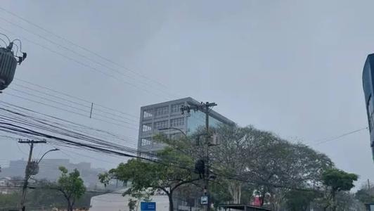 Os ventos podem chegar a 50 km/h