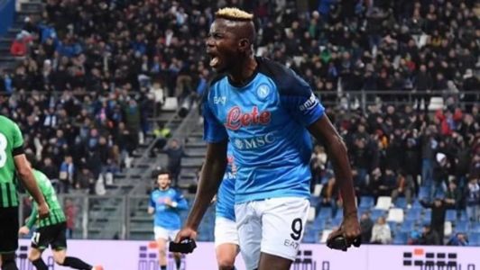 Osimhen marcou um dos gols na vitória do Napoli