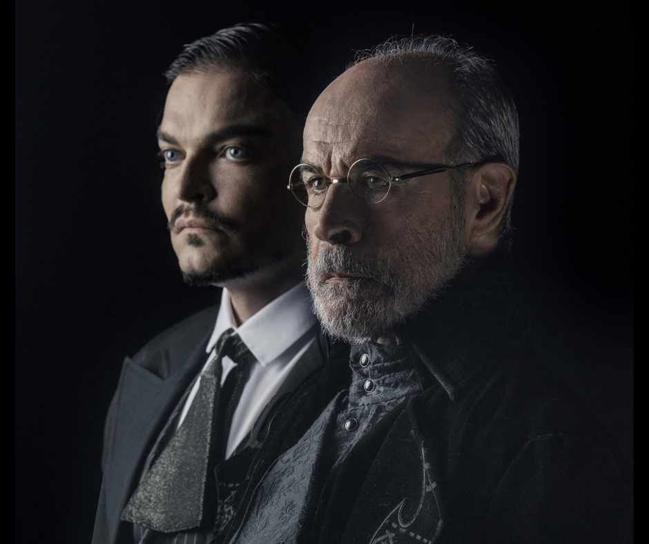 Osmar Prado e Maurício Machado em BH: ex-globais se apresentam com a peça 'O Veneno do Teatro'