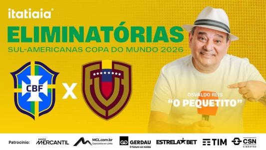 Osvaldo Reis, o Pequetito, vai narrar a partida na Itatiaia