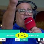 Cruzeiro 1 x 1 Athletico-PR: o gol de Matheus Pereira narrado por Pequetito