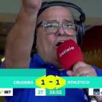 Cruzeiro 1 x 1 Athletico-PR: o gol de Matheus Pereira narrado por Pequetito