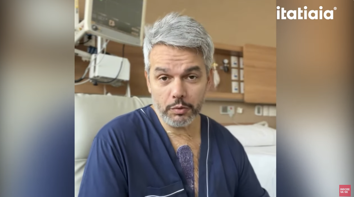Otaviano Costa se emociona ao falar sobre aneurisma na aorta: 'Deus mandou essa dorzinha da costela'