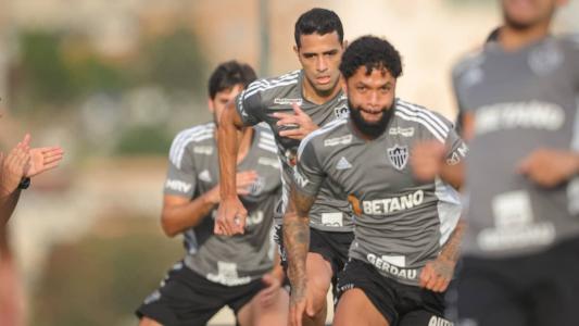 Otávio e Alan Kardec seguem se preparando para retornar ao time do Atlético