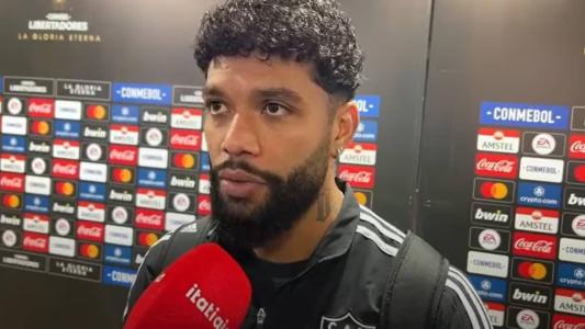 Otávio foi titular do Atlético contra o Millonarios