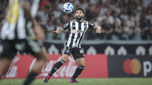 Otávio participou dos jogos do Atlético nas fases 2 e 3 da Libertadores, antes da fase de grupos