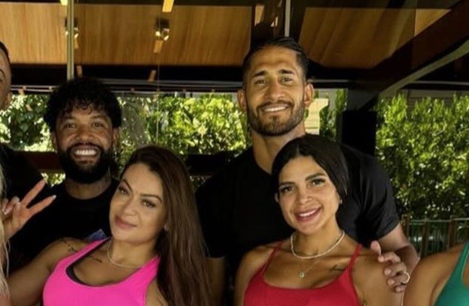 Jogador do Atlético treina junto de zagueiro do Flamengo nas férias