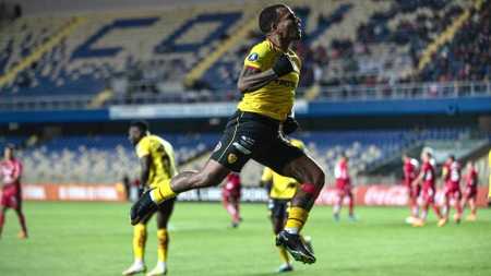 Otero fez belo gol pela Copa Libertadores