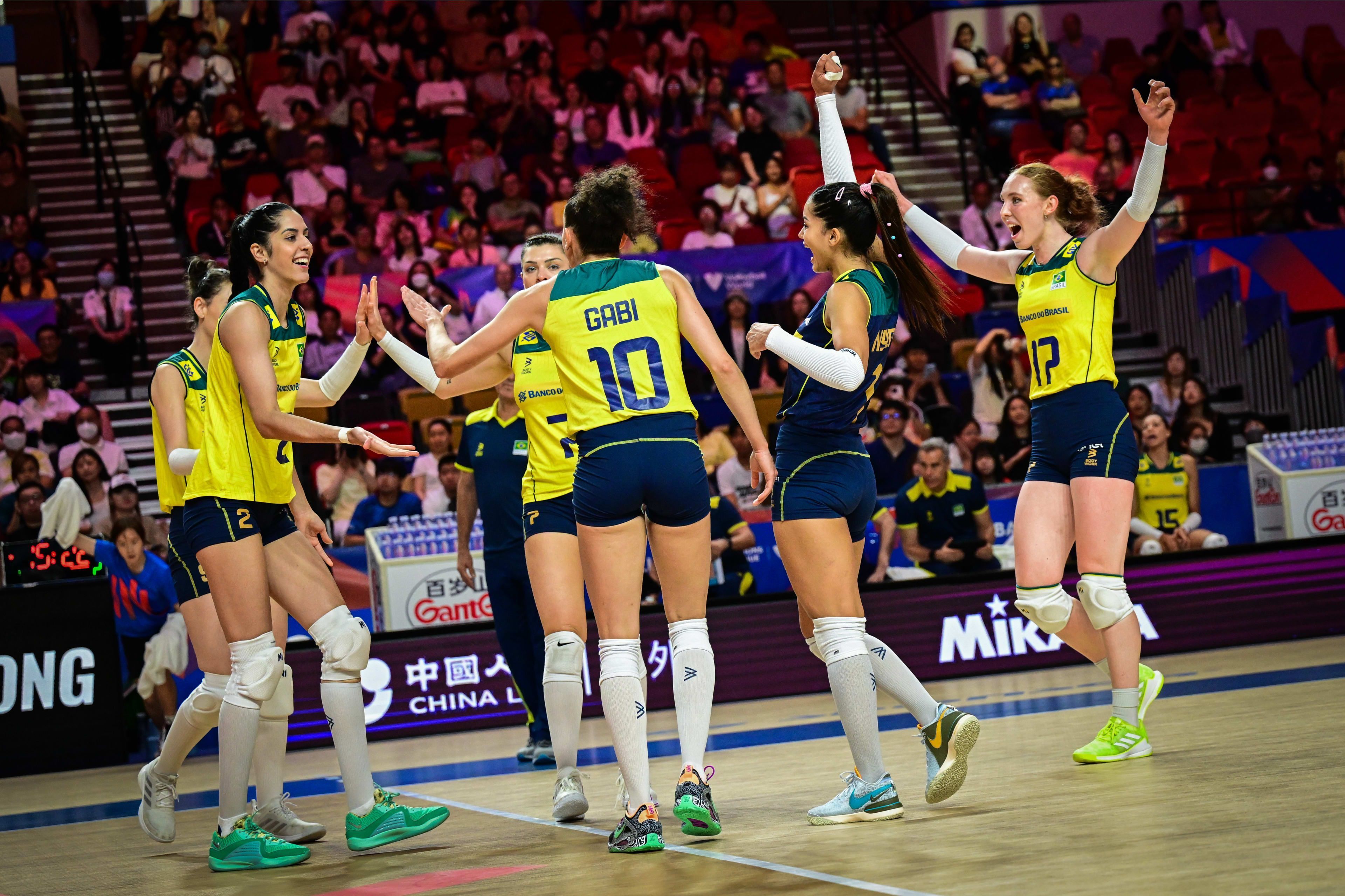 Brasil x Bulgária: horário e onde assistir ao jogo pela Liga das Nações (VNL) Feminina
