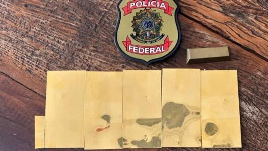Ouro é apreendido pela polícia