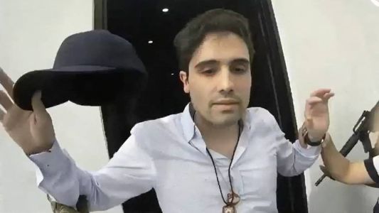 Ovidio Guzmán, ao ser preso em 2019