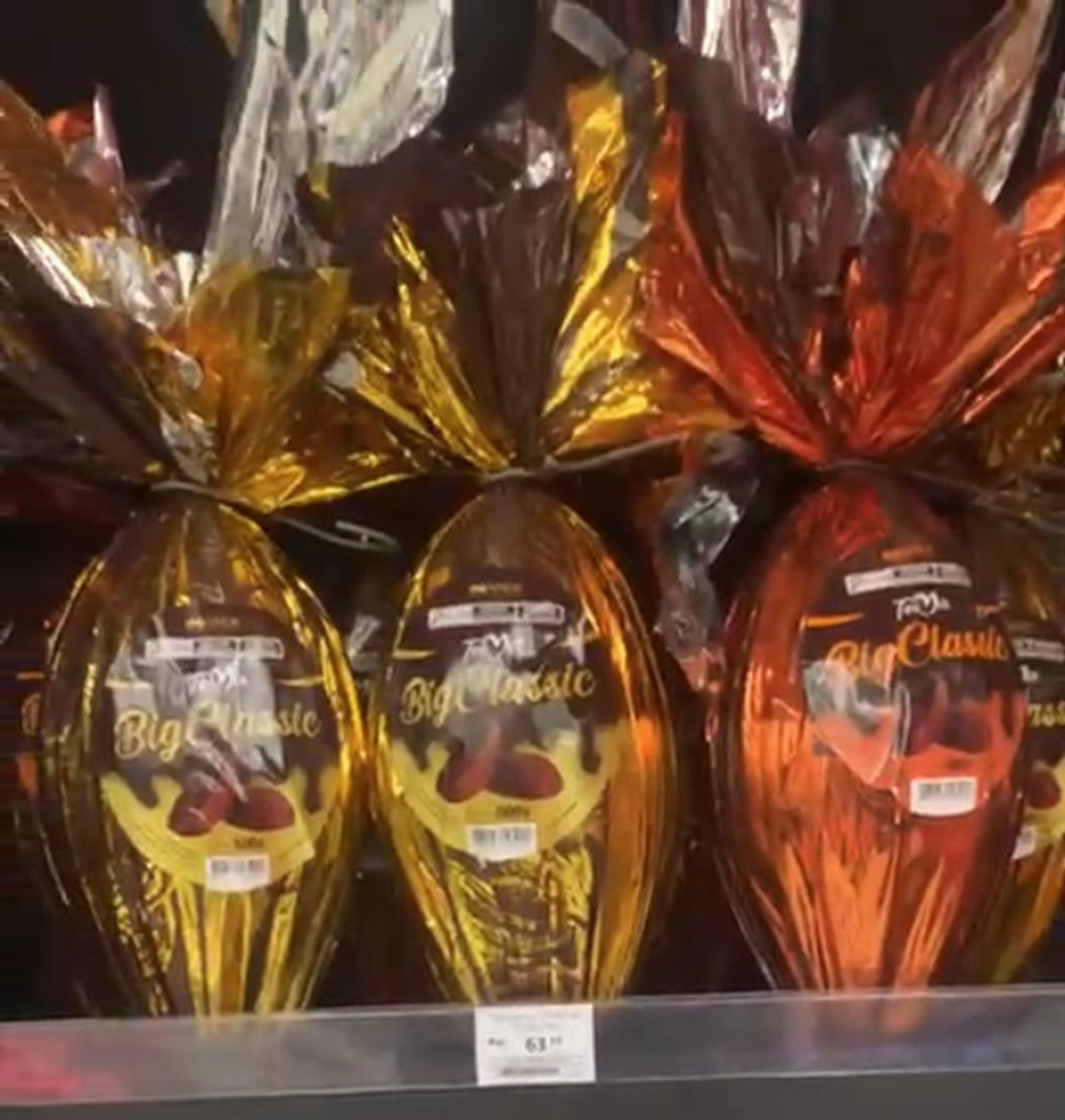 Páscoa em janeiro? Antes mesmo do Carnaval, ovos de chocolate já estão à venda em BH