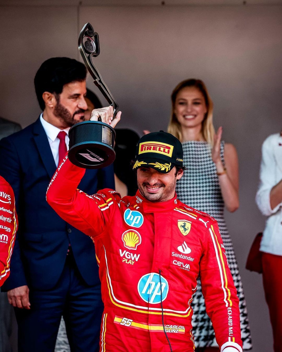 Rumores de relação à três de piloto da Ferrari aumentam após GP de Mônaco